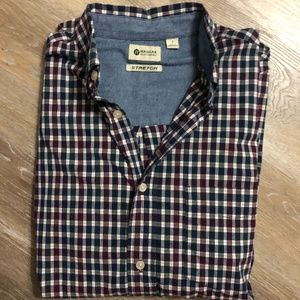 Mens Haggar Button-Up